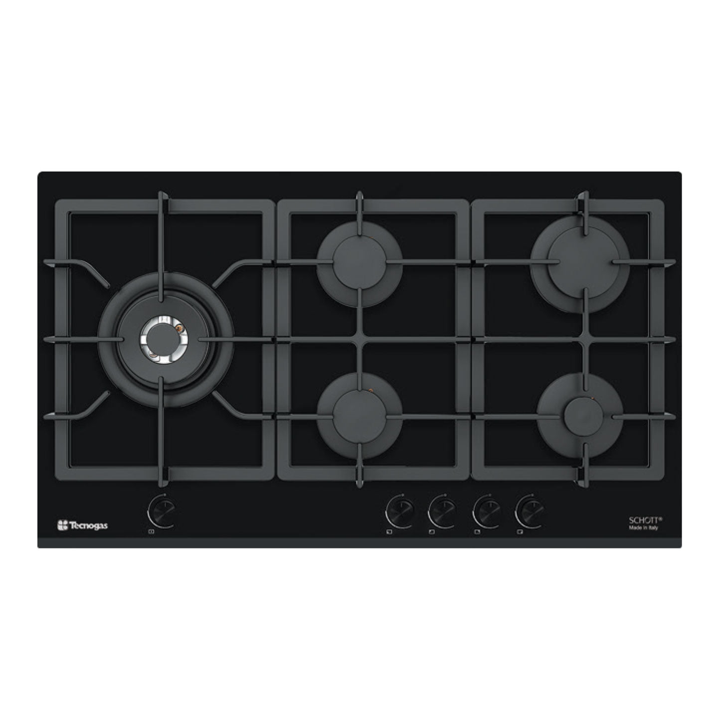 15955 اجاق گاز شیشه ای | تکنوگس مدل TTG-15955 | رایزر - Image 1