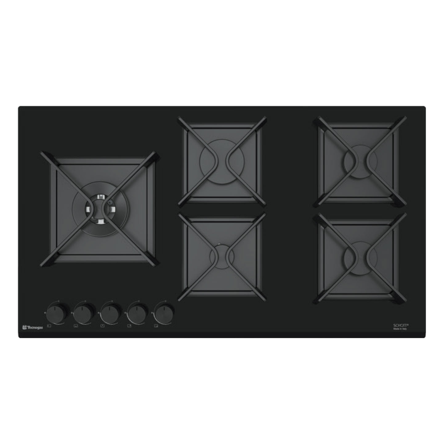 15962 اجاق گاز شیشه ای | تکنوگس مدل TTG-15962 | رایزر - Image 1