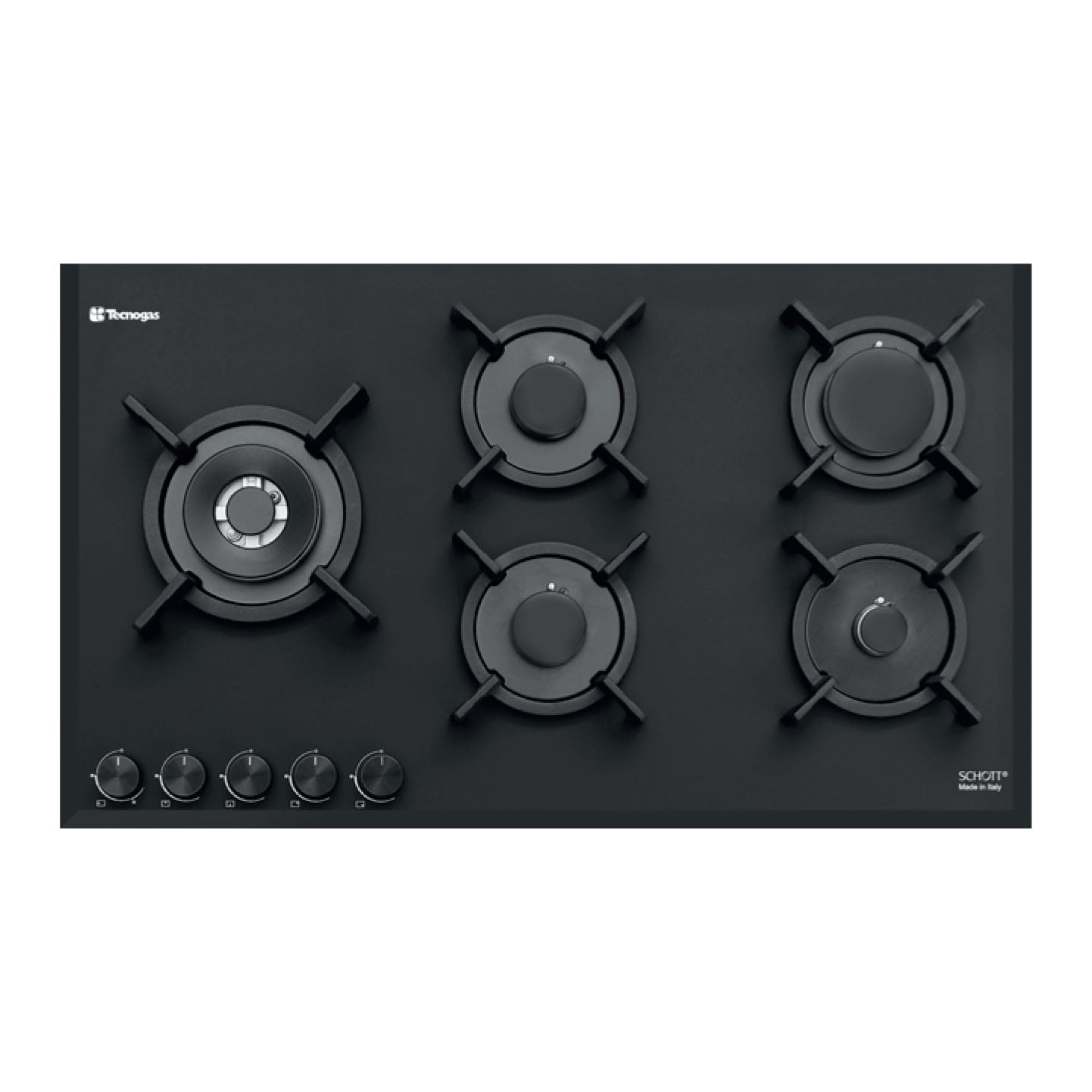 15980 اجاق گاز شیشه ای | تکنوگس مدل TTG-15980 | رایزر - Image 1