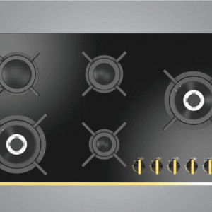 اجاق گاز شیشه ای | سارگاتی مدل 204gold مکس | رایزر