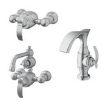 ست 3 تیکه شیرآلات | شودر مدل گلوریس