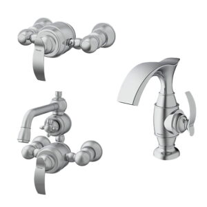 ست 3 تیکه شیرآلات | شودر مدل گلوریس