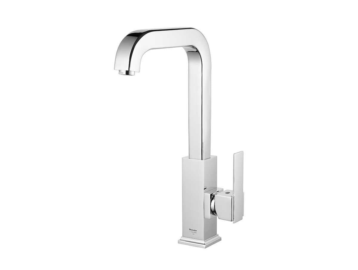 shouder-sharp-kitchen-chrome شیر آشپزخانه | شودر مدل شارپ - Image 1