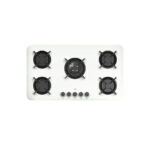 اجاق گاز شیشه ای | کن مدل پاردیک سفید