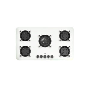 اجاق گاز شیشه ای | کن مدل پاردیک سفید