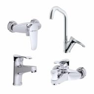 ست 4 تیکه شودر مدل لرد | کروم